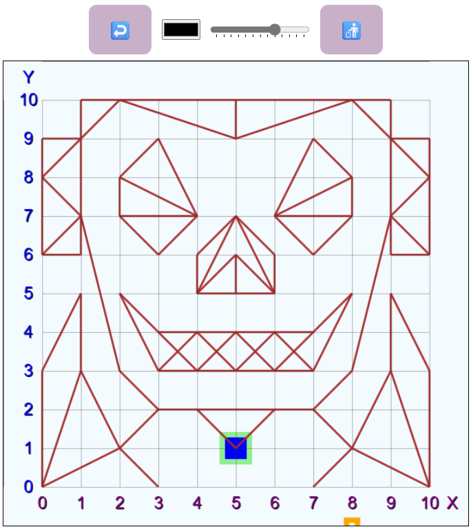 Drawing Game - Coordinate Game