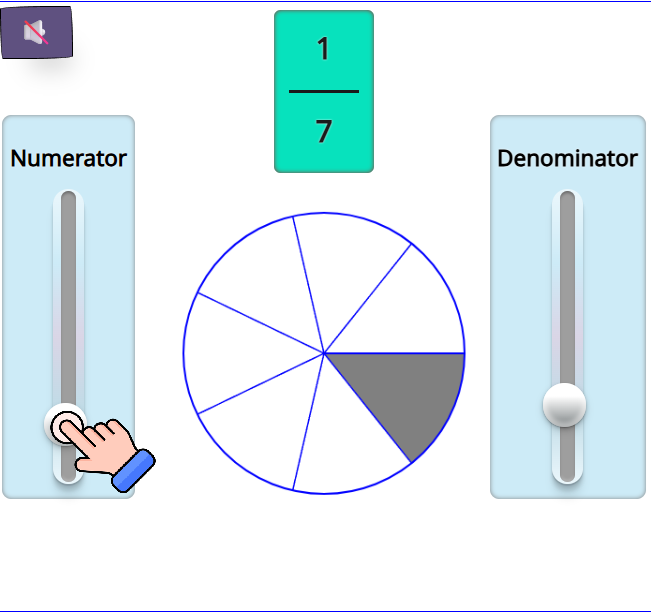 Fraction Wheel - Math Game