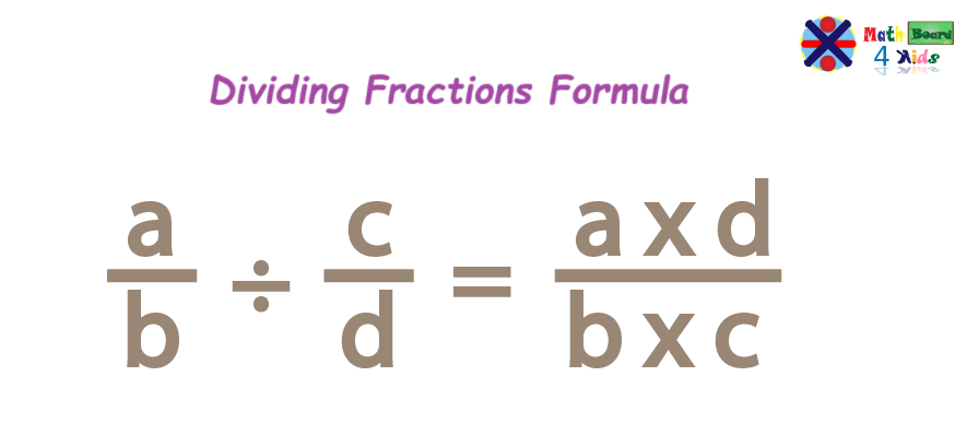 Dividing Fractions Formula