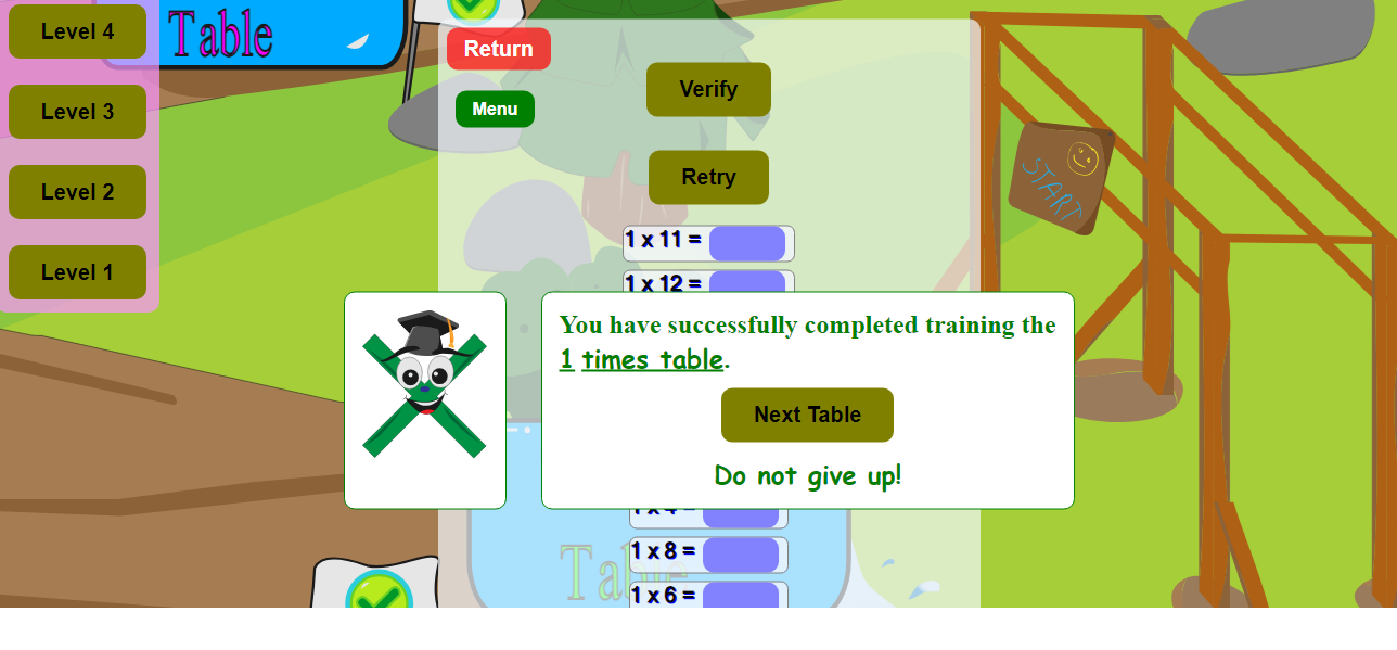 The Multiplication Game